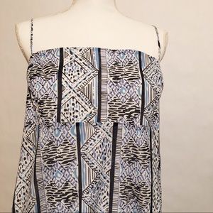 Sail to Sable Women’s Sundress Blue & White NWT Lg